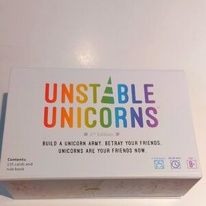 Unstable Unicorns 2nd Edition Card Game